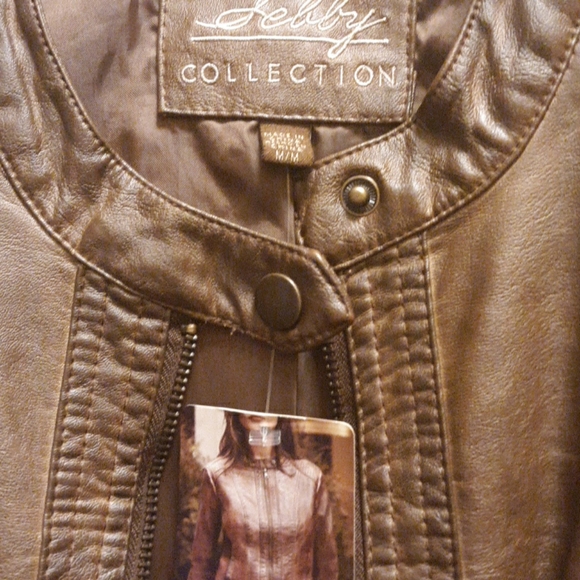 Faux leather jacket - Picture 5 of 8